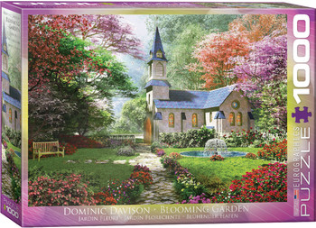 Blooming garden 1000 piece jigsaw eurographic