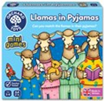 Orchard Toys llamas in pyjamas mini game