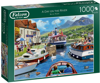 Falcon 1000 Piece jigsaw A day on the River