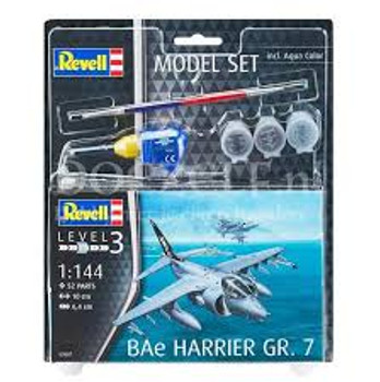 Revell BAe Harrier GR 7 MODEL SET Revell BAe Harrier GR 7 MODEL SET
