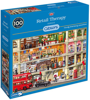Gibson Retail Therapy 1000 piece jigsaw Gibson Retail Therapy 1000 piece jigsaw