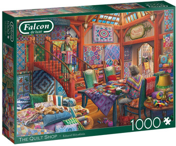 Falcon The Quilt Shop 1000 piece Jigsaw