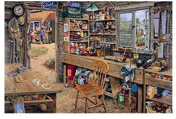 House of Puzzles 1000 piece Jigsaw Dads Shed