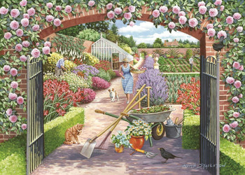 500 Piece Jigsaw Puzzle - Walled Garden