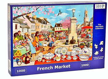 House of puzzles French Market 1000 piece jigsaw