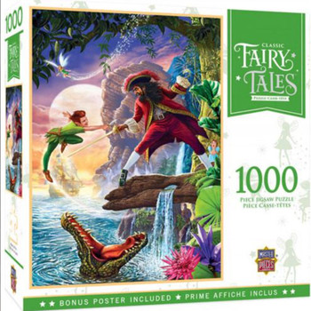 Masterpieces Puzzle Classic Fairy Tales Peter Pan Puzzle 1000 pieces