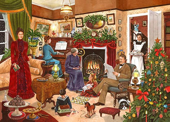 500 Piece Jigsaw Puzzle - 2017 Christmas Collector's Edition No. 12 - Christmas Past 500 Piece Jigsaw Puzzle - 2017 Christmas Collector's Edition No. 12 - Christmas Past