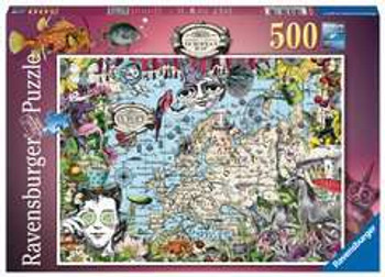 Ravensburger 500 piece jigsaw quirky circus