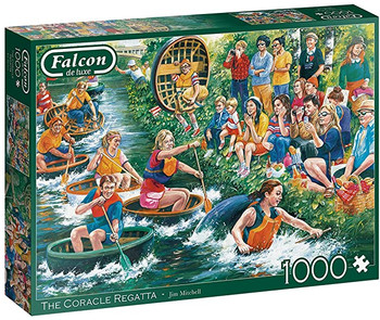 The coracle regatta jigsaw 1000 piece falcon