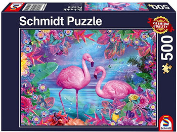 Schmidt flamingo 500 piece jigsaw
