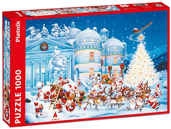 Piatnik Christmas Toy Factory Puzzle 1000-Piece