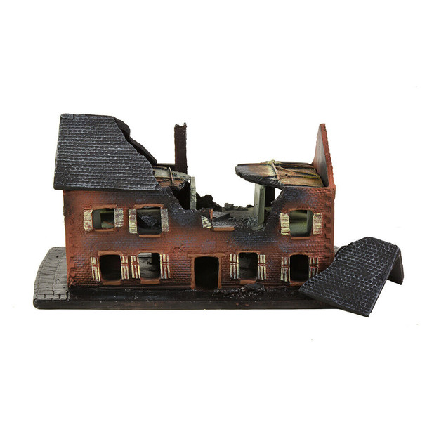 CONFLIX 6502 Ruined Village House - 15 MM SCALE Assembled & Painted Ready