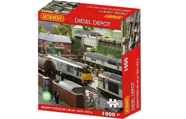 Hornby diesel depot 1000 piece jigsaw