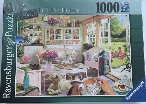The tea house Ravensburger 1000 piece jigsaw