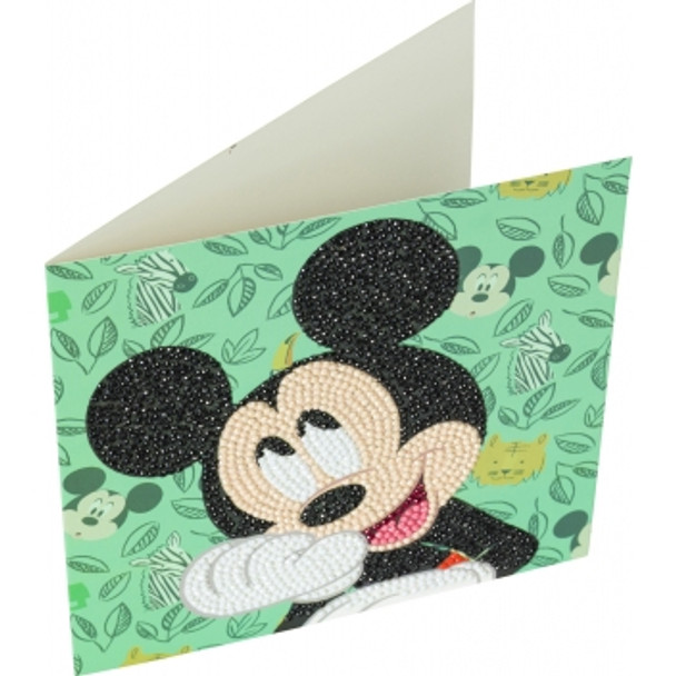 Micky crystal art card 18 x 18