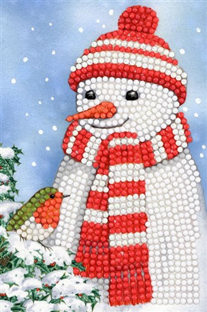 Cosy snowman 10 x 18