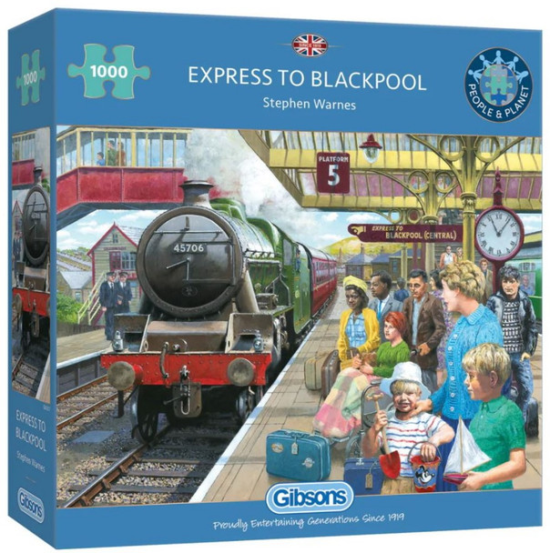 Gibson express to Blackpool 1000 piece jigsaw