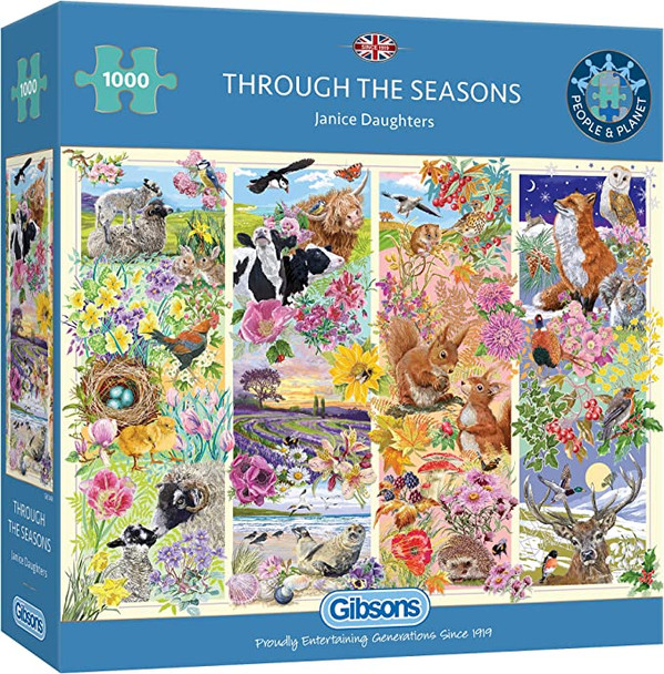 Gibson 1000 piece jigsaw through the seasons