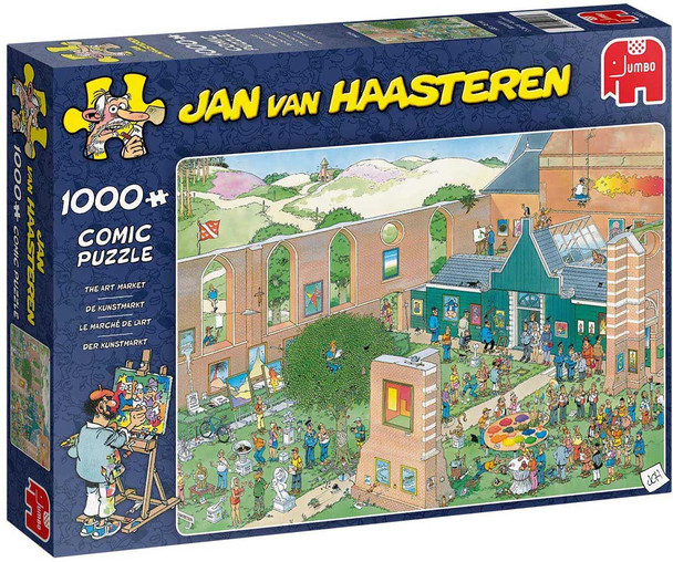 JVH the art market 1000 piece jigsaw