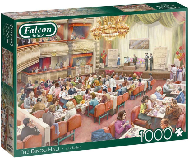 Falcon bingo hall 1000 piece jigsaw