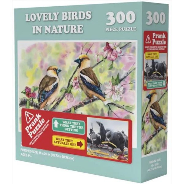 Doing Things Birds Prank 300 Piece Jigsaw Puzzle