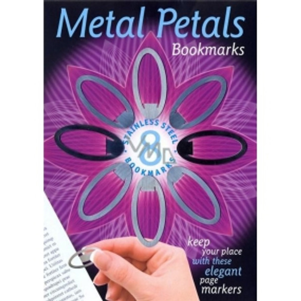 Metal petals bookmarks