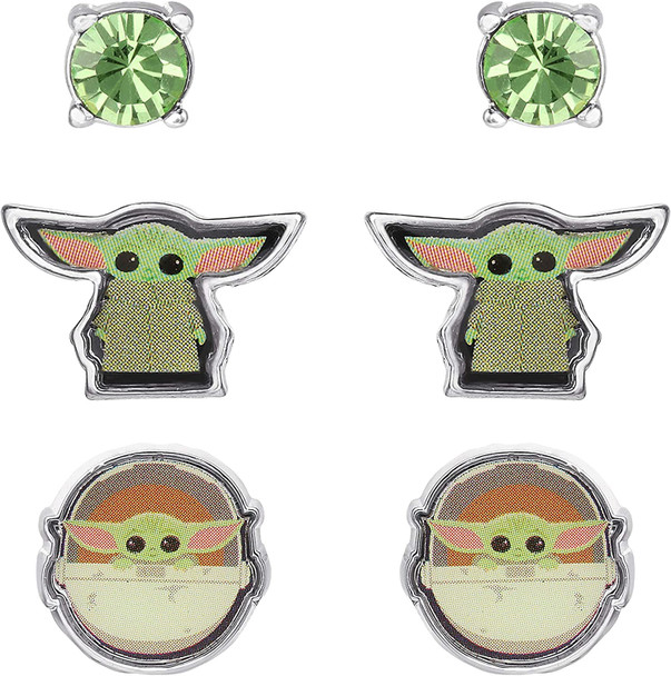Baby Yoda 3 pc earrings