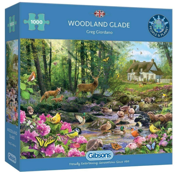 Woodland glade 1000 piece jigsaw