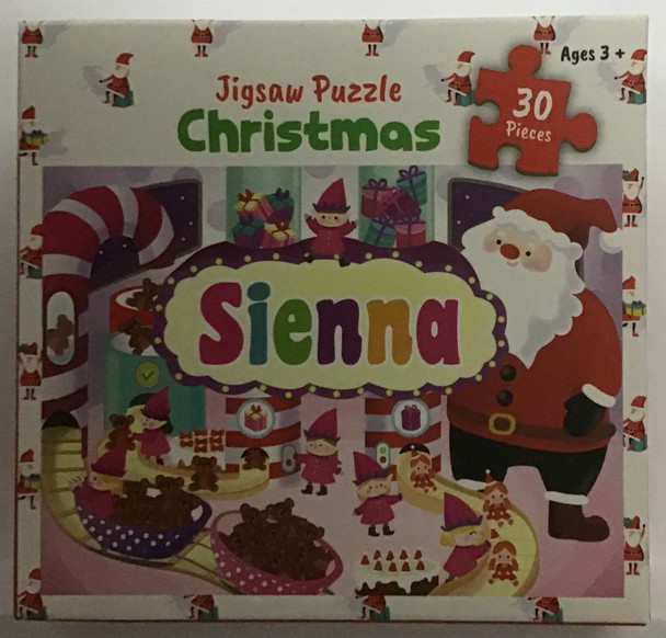 Children’s Xmas jigsaw 30 piece named Sienna