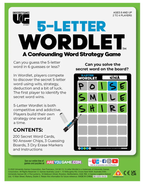 5 letter word let game