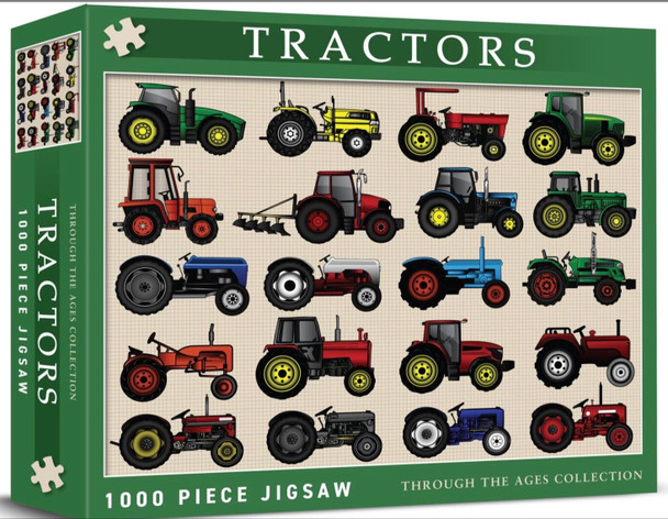 Tractors 1000 piece jigsaw