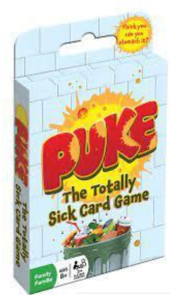 Puke card packet