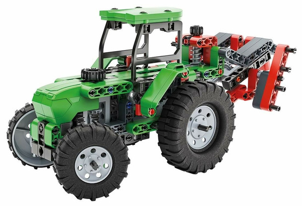 Clementoni Mechanics - Farm Tractor Building Kit