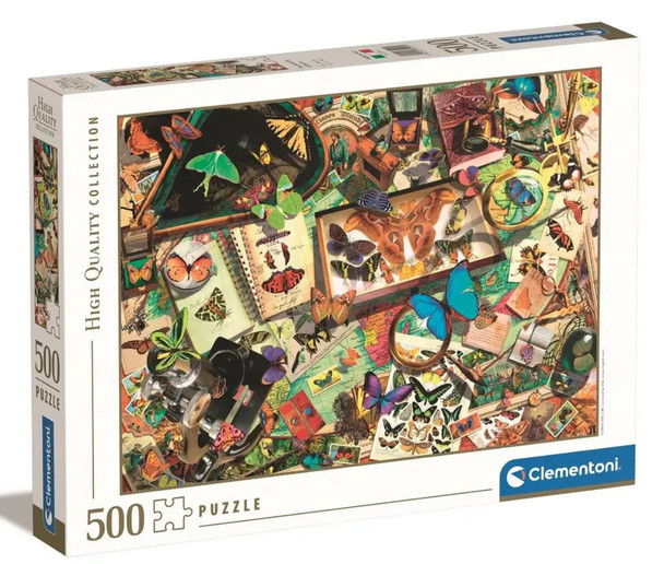 Clementoni the butterfly collector 500 piece jigsaw