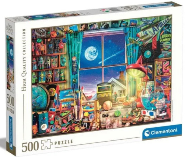 Clementoni High Quality Collection Puzzle On The Moon 500 Pcs