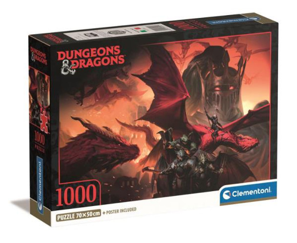 Dungeons and dragons 1000 piece jigsaw