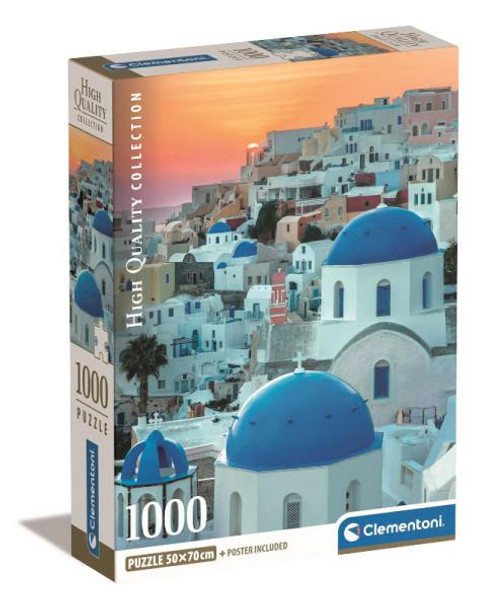 Clementoni Santorini 1000 piece jigsaw