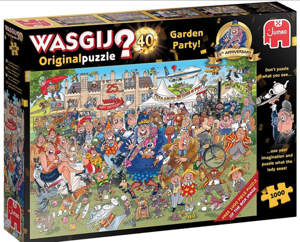 Wasgij garden party 1000 piece j