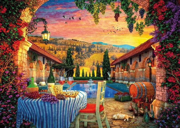 Gibson Tuscany sunset 1000 piece jigsaw