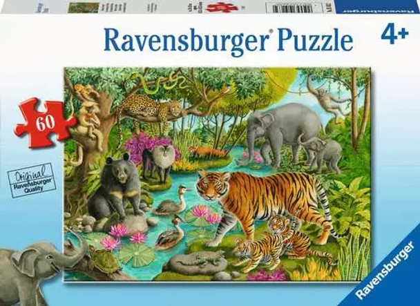 Animals of India 60 piece jigsaw