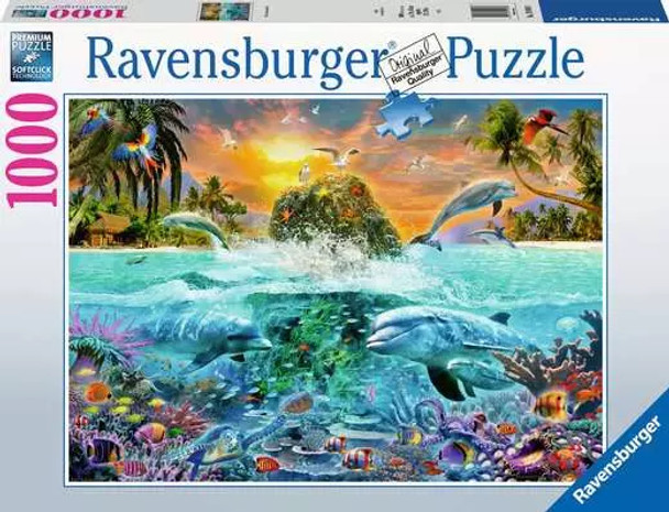 Jigsaw Puzzle Underwater Island - 1000 Pieces Puzzle