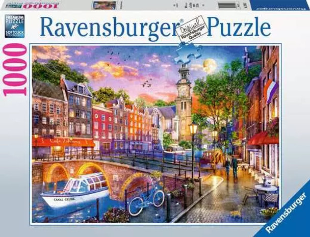 Jigsaw Puzzle Amsterdam - 1000 Pieces Puzzle