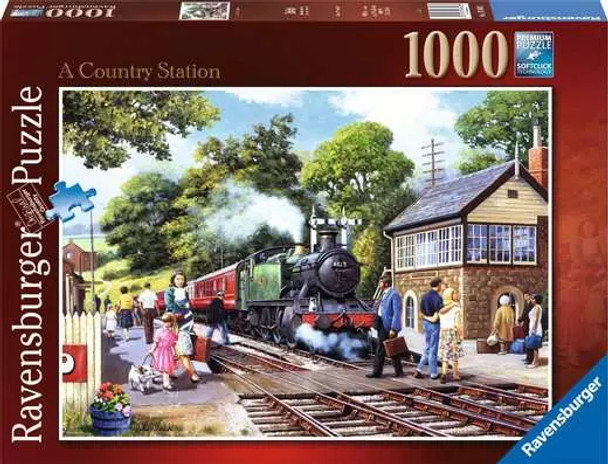 Jigsaw Puzzle A Country Station