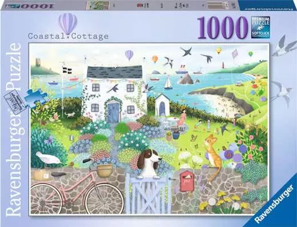 Ravensburger 1000 piece Jigsaw Puzzle Coastal Cottage