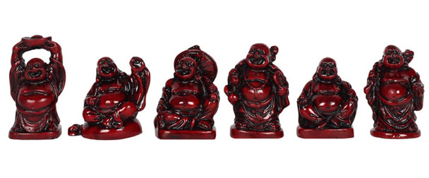 Set of 6 Buddhas