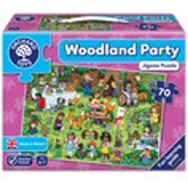 Orchard Toys woodland party 70 piece jigsaw