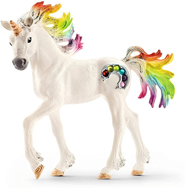 rainbow unicorn foal