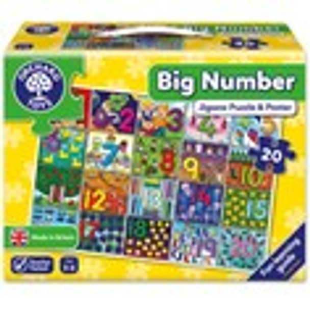 Orchard Toys big number jigsaw