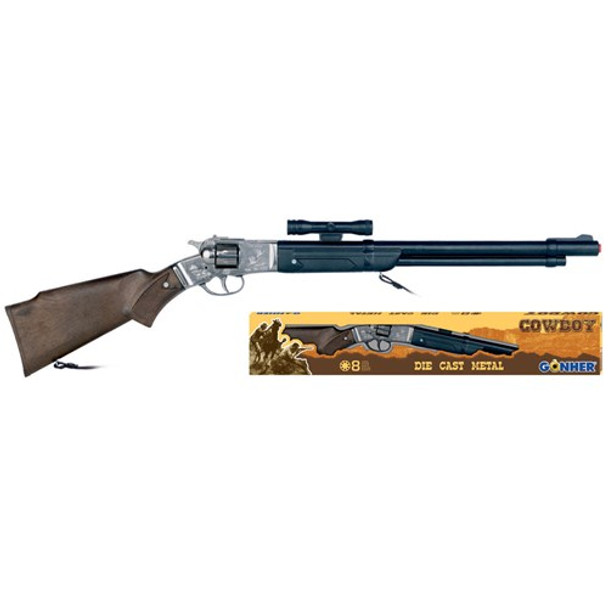 8 shot cowboy rifle