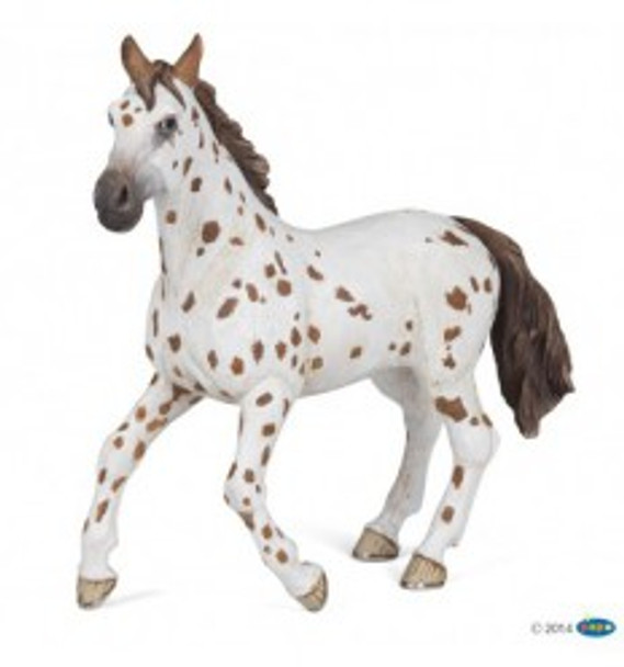 papo brown appaloosa mare